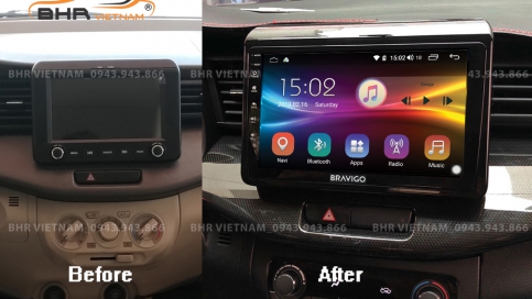 Màn hình DVD Android liền camera 360 xe Suzuki XL7 2019 - nay | Bravigo Ultimate (4G+64G)  